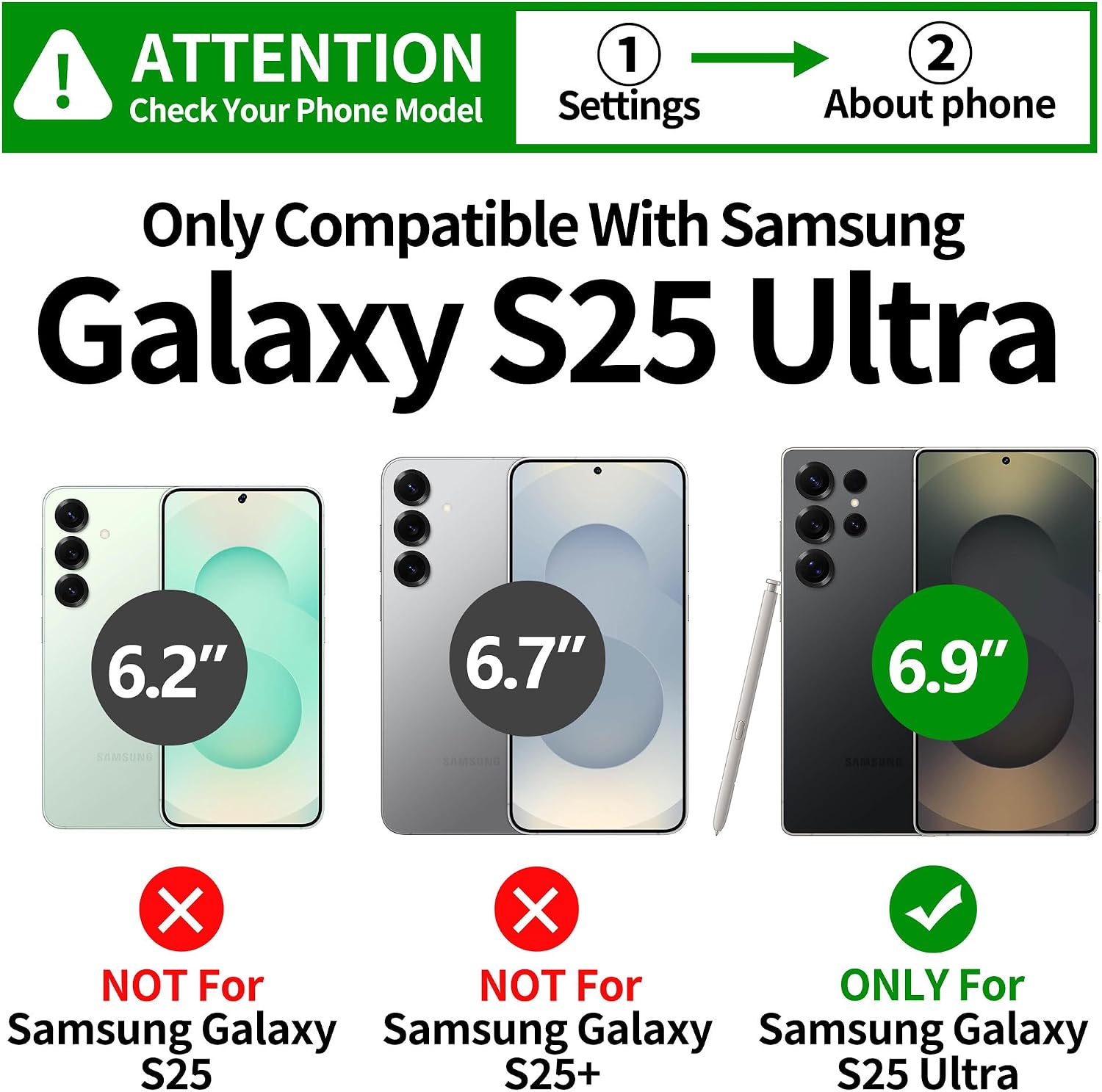 Detalle 2 de Cozycase TOP Military Shockproof Case for Samsung Galaxy S25 Ultra IP68 💼