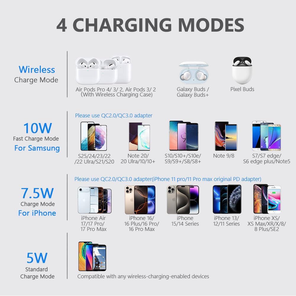 Thumbnail 1 de Yootech Wireless Charger 10W