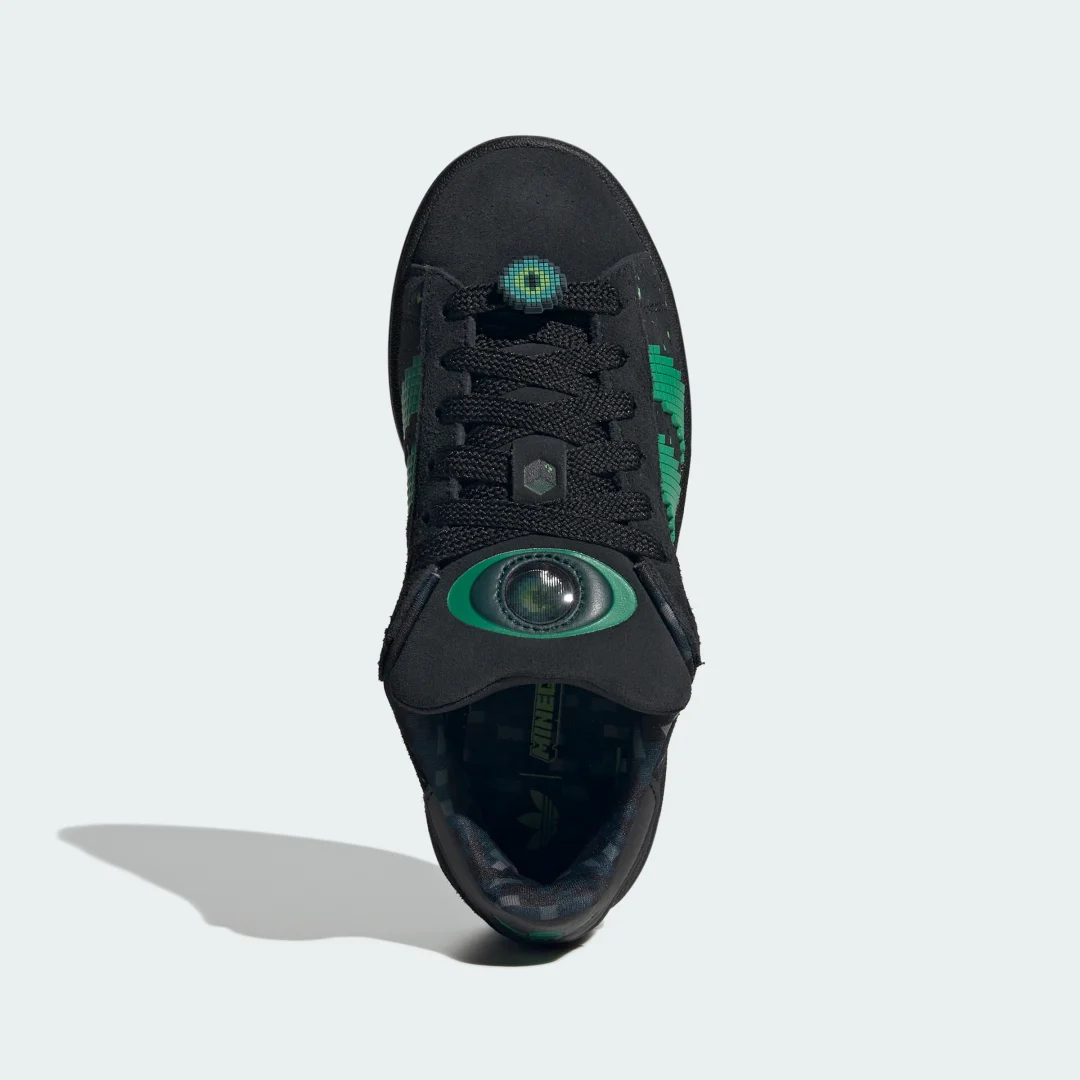 Detalle 2 de Zapatilla Adidas Minecraft Campus 00s: versatilidad urbana con un guiño retro