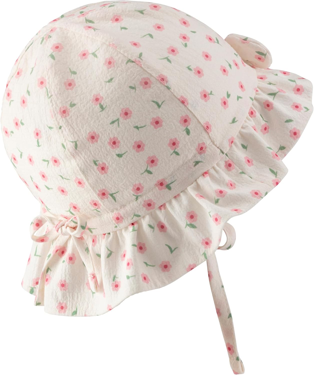 Detalle 2 de Sterntaler Chapeau pour enfant imprimé fleurs – coton et batiste bio