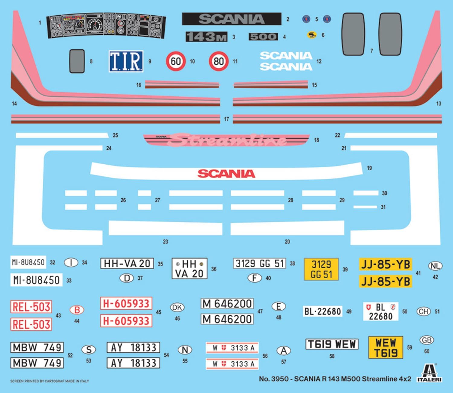 Thumbnail 1 de Italeri 3950 Scania 143M 500 Streamline 4x2 – model do sklejania 1:24