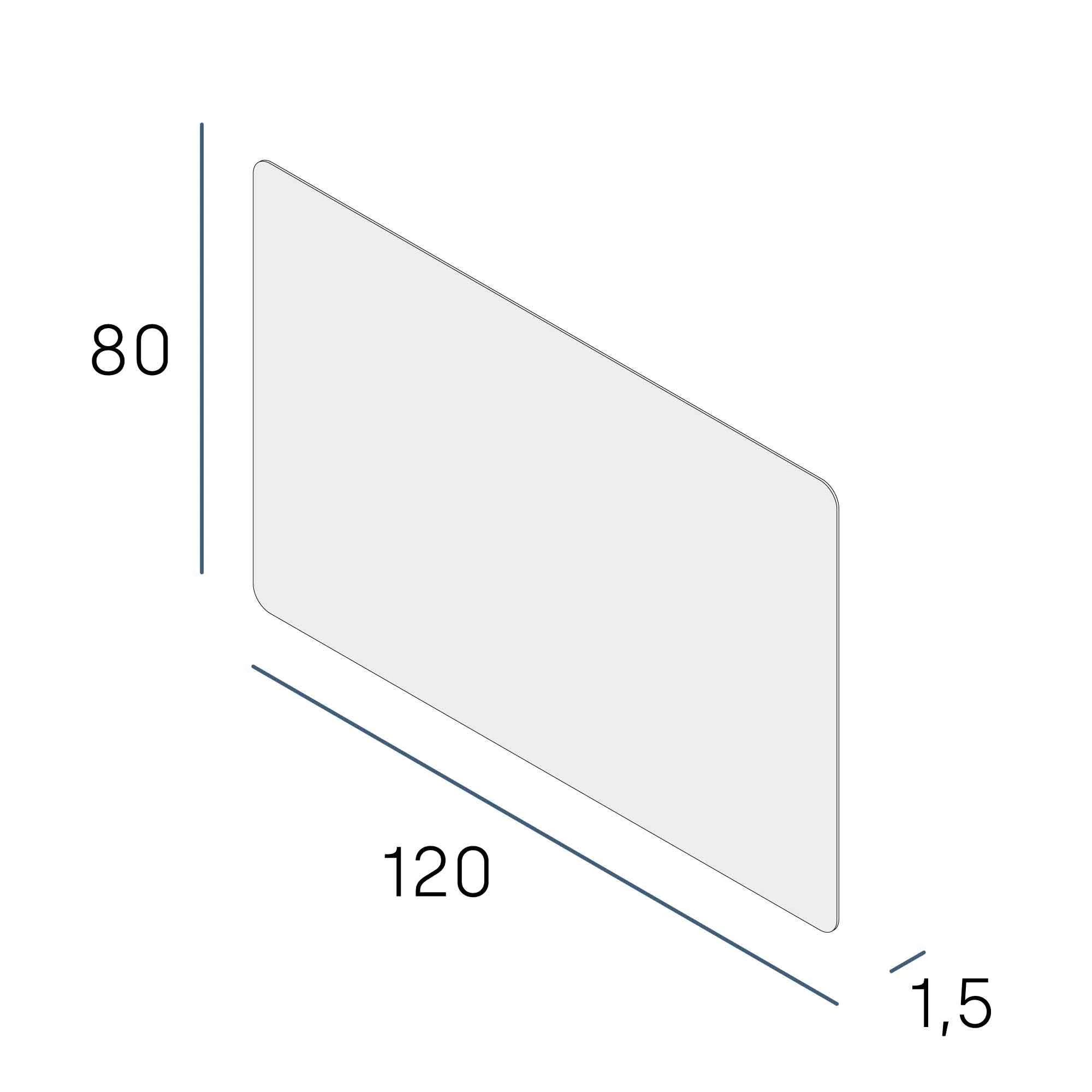 Thumbnail 1 de Manillons Torrent Green espejo baño 4 mm 🪞