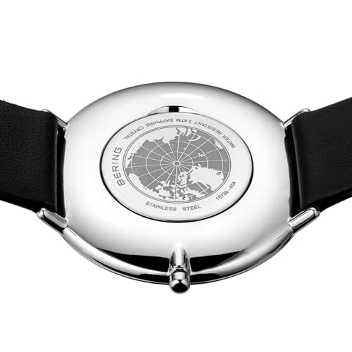 Thumbnail 4 de BERING 15739-404 Orologio unisex Ultra Slim da 39 mm in acciaio IP, vetro zaffiro e cinturino in pelle