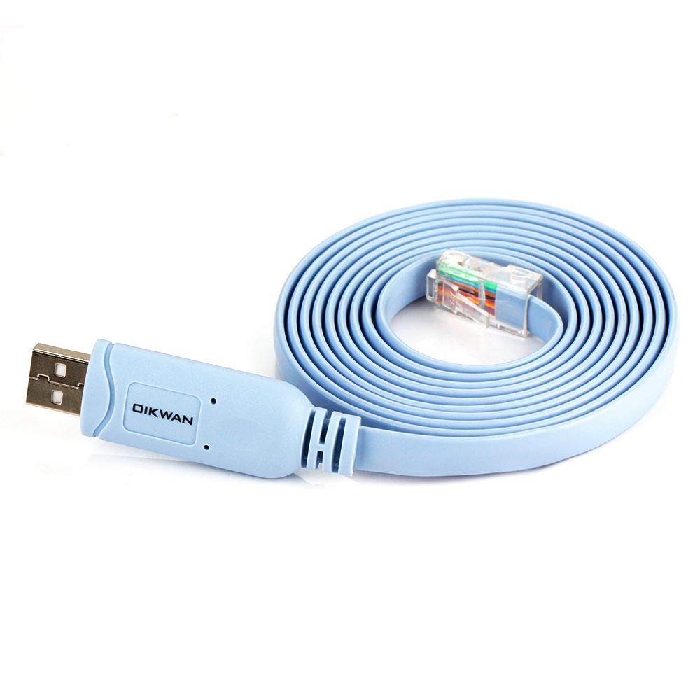 Thumbnail 6 de OIKWAN USB-auf-RJ45 Konsolenkabel – 2er-Set für Router und Switches