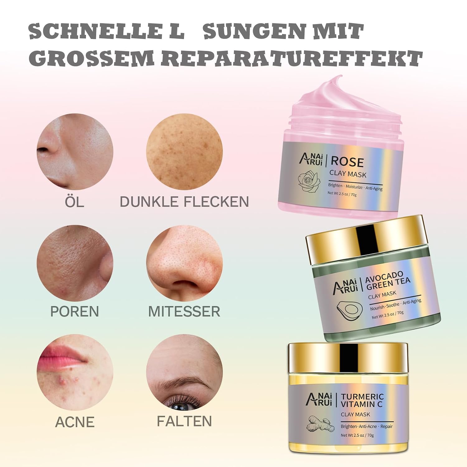 Thumbnail 6 de ANAiRUi Kurkuma Maske Rose 210 g