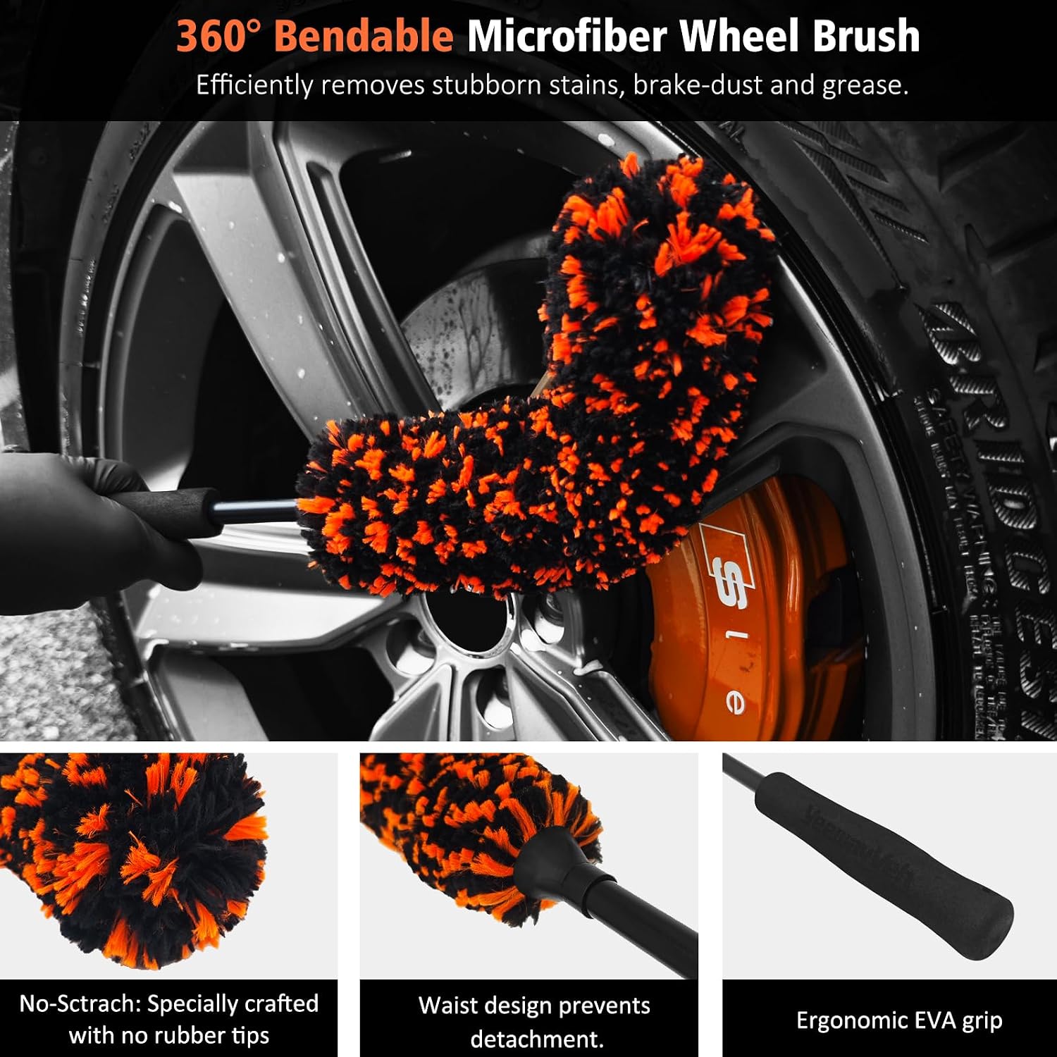 Thumbnail 2 de YeewayVeh wheel cleaning kit 4PCS
