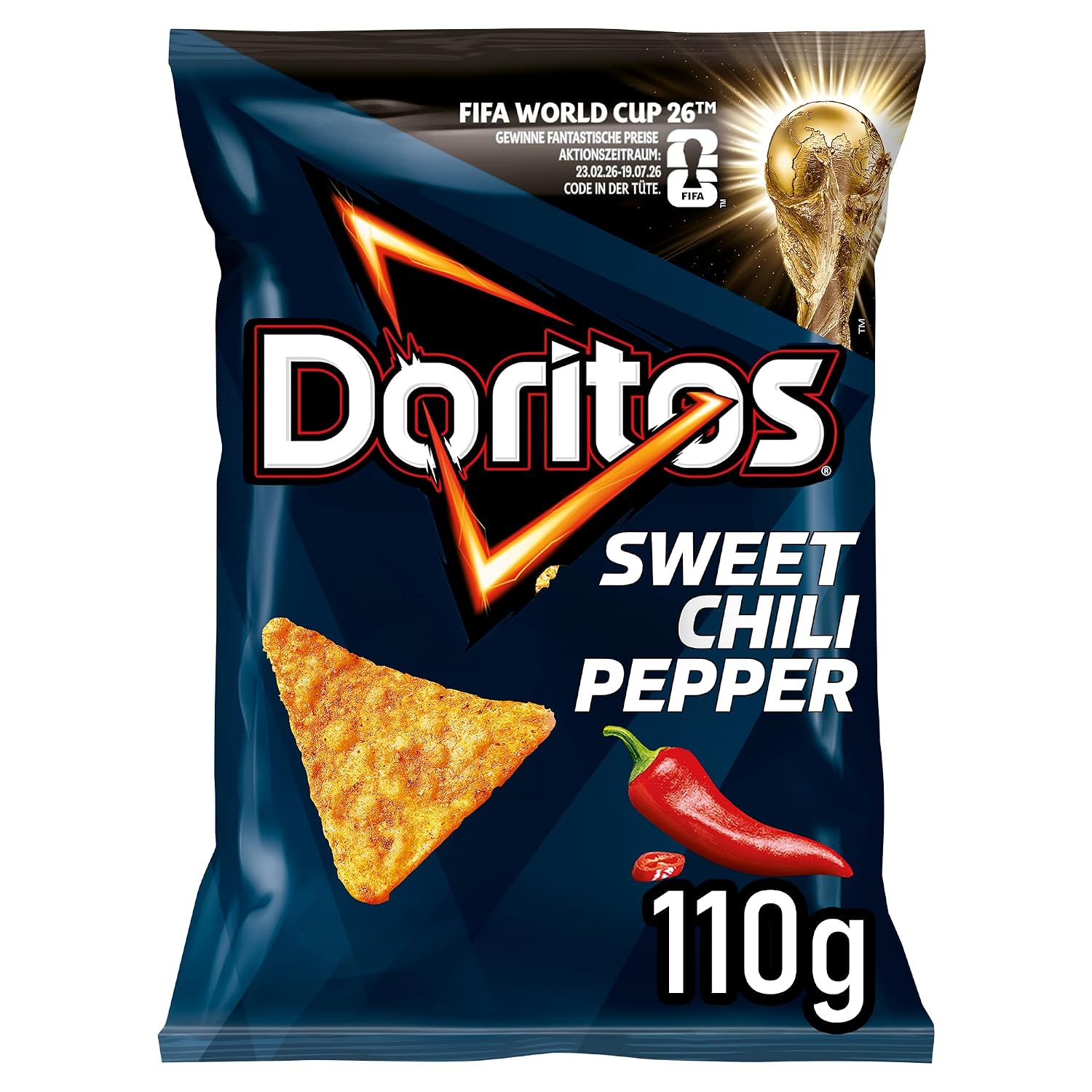 Thumbnail 3 de Doritos Sweet Chili Pepper Tortilla Nachos 12×110g 🧀