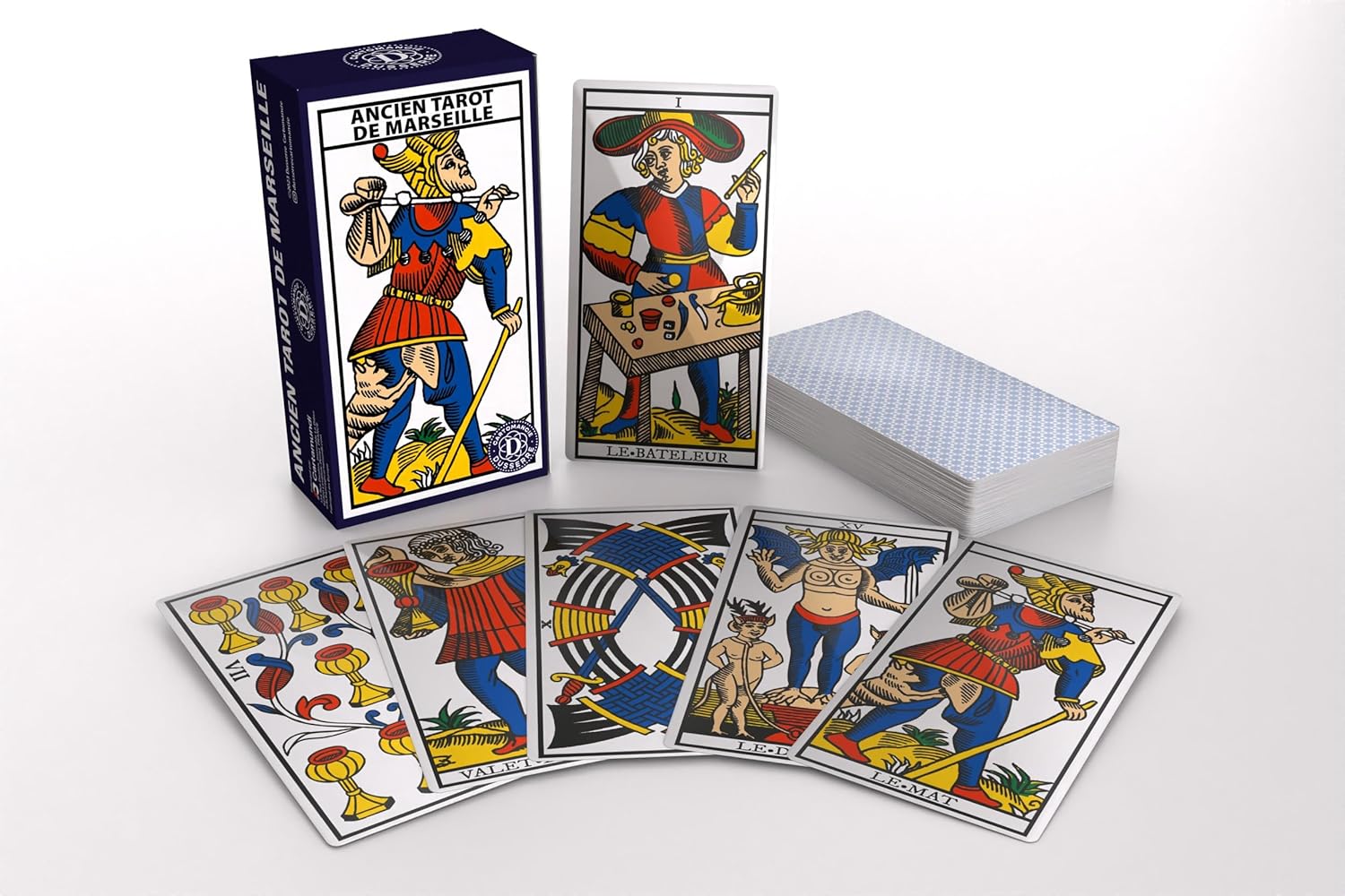 Thumbnail 4 de Grimaud Ancien Tarot de Marseille — baraja clásica de cartas 🎴