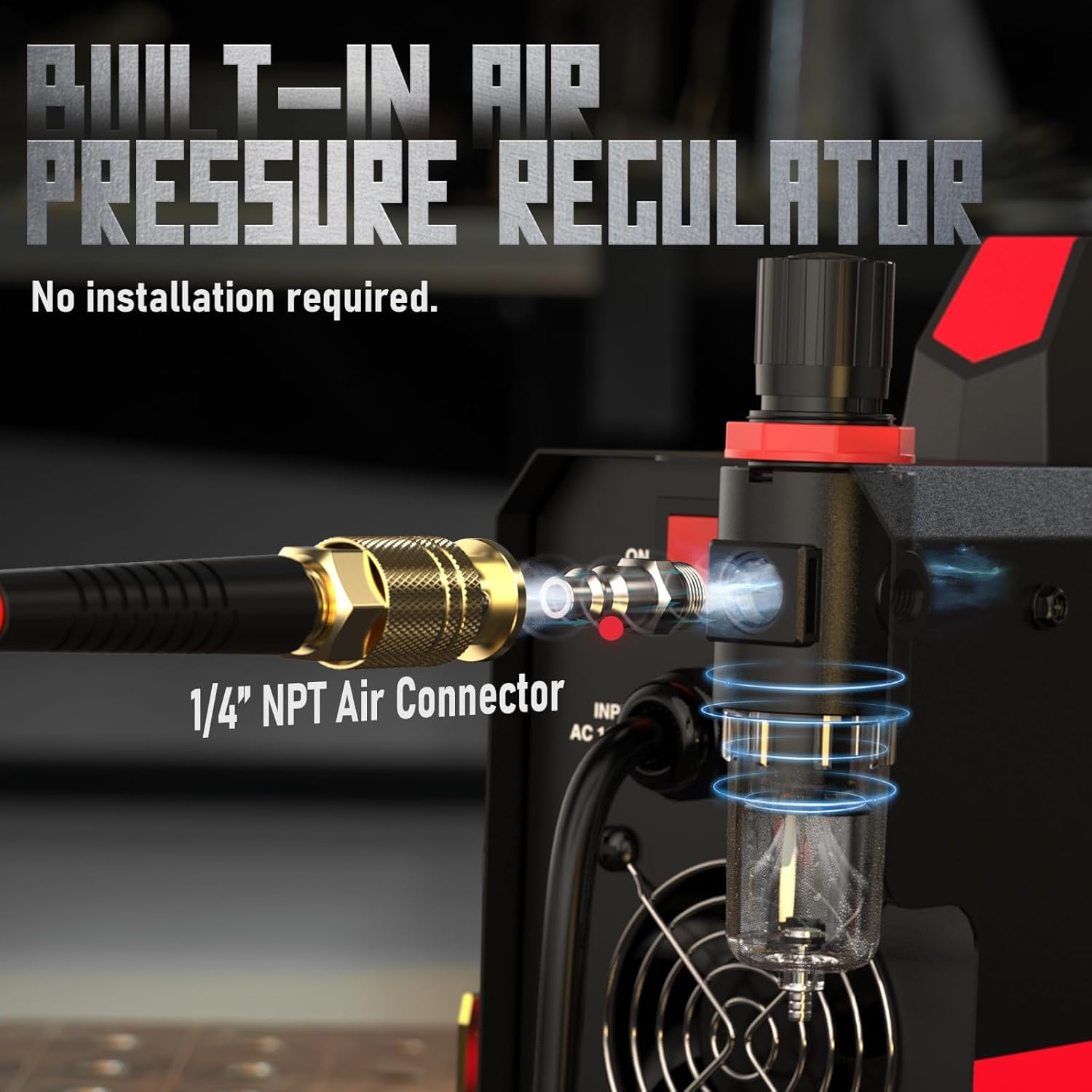 Thumbnail 6 de YESWELDER CUT-50DS Plasma Cutter (50Amp) with Digital Display, Dual Voltage 110/220V