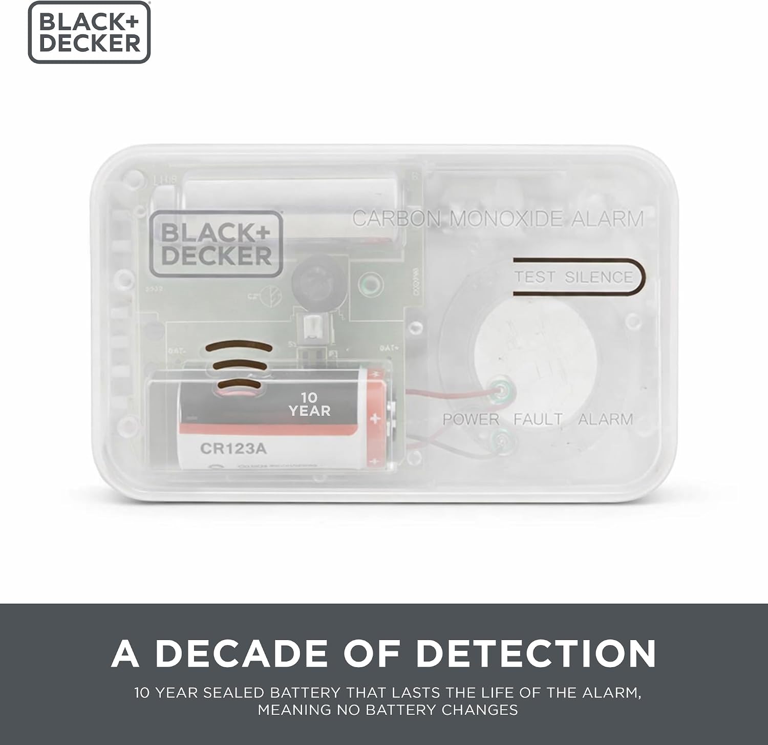 Detalle 2 de BLACK+DECKER Carbon Monoxide Alarm 10 Year