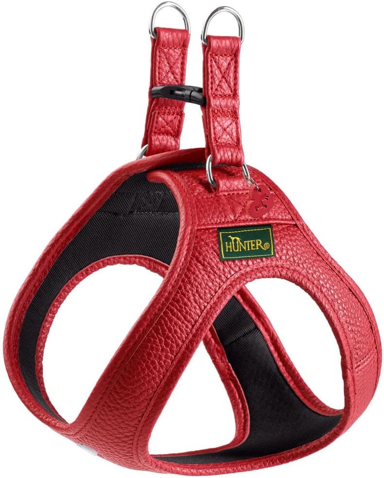 Thumbnail 3 de HUNTER Hundegeschirr Love XS–S, Lederrot ❤️🐶🐕 🐾
