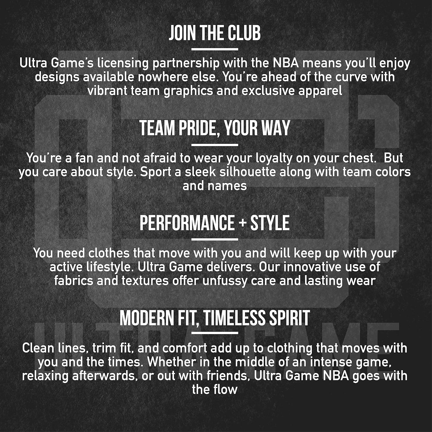 Thumbnail 3 de Ultra Game Men’s NBA Official Full Zip Hoodie Sweatshirt