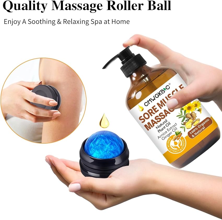 Thumbnail 5 de Massage Oil for Massage Therapy Relaxing Blend