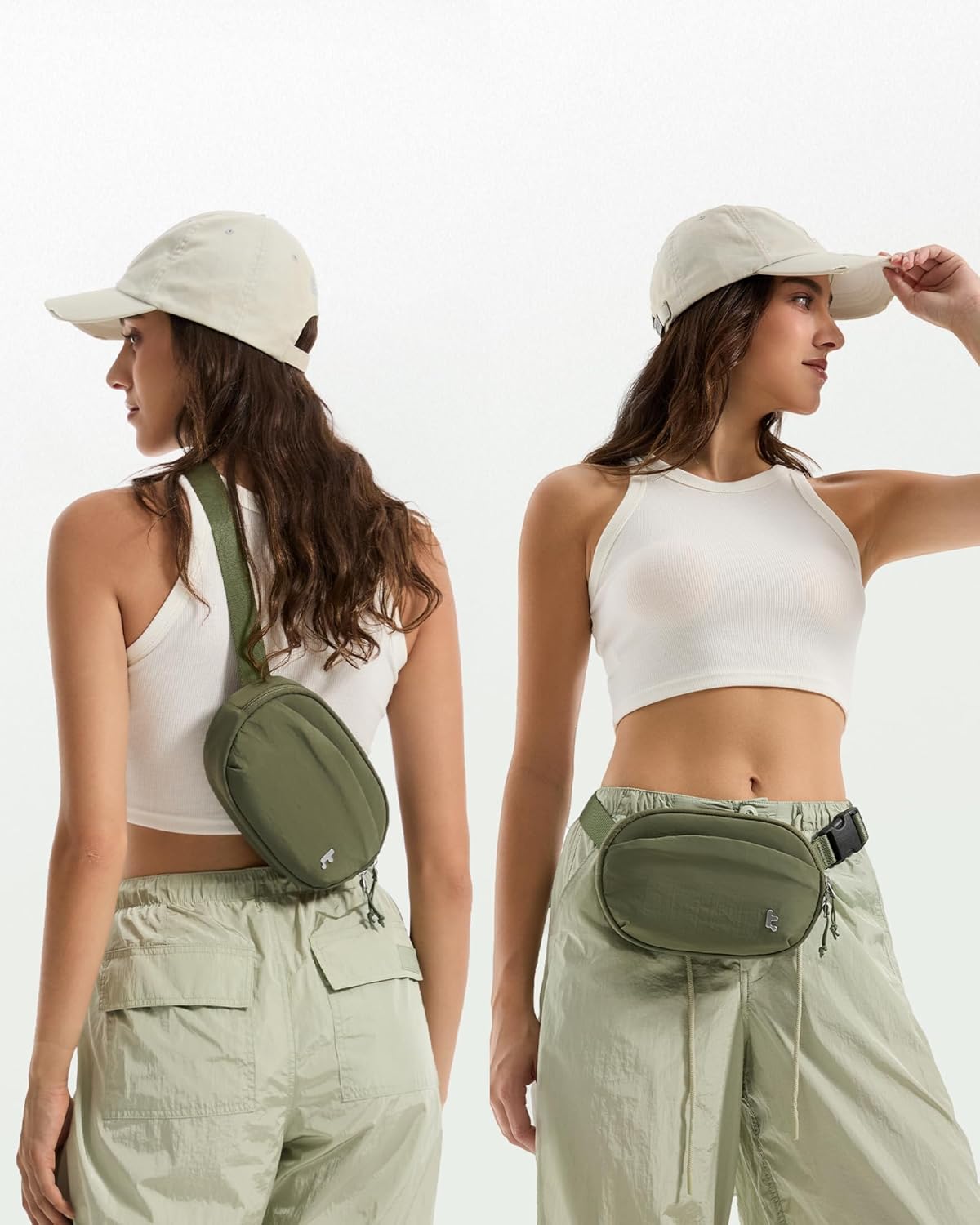 Thumbnail 5 de tomtoc Bolso Bandolera Mujer RFID ✨ Impermeable Ligero 1.5L