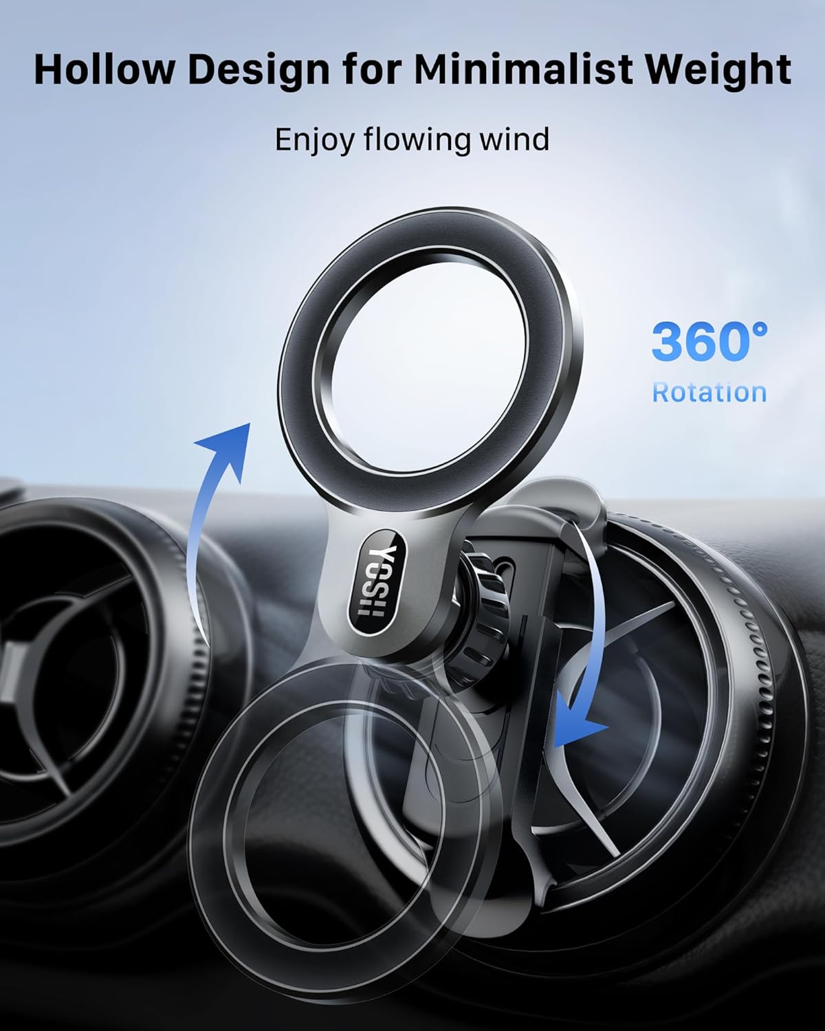 Thumbnail 4 de YOSH Mercedes Handyhalterung Magsafe 360°
