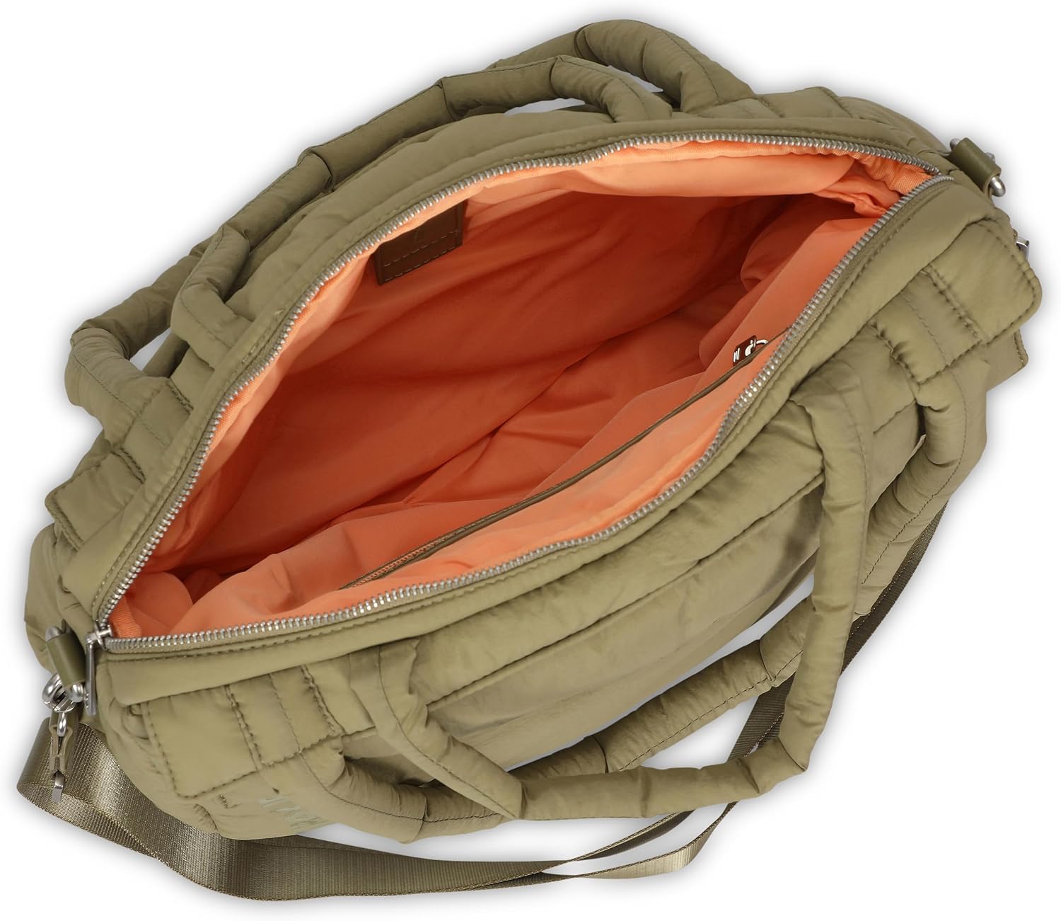 Thumbnail 5 de Expatrié Shopper Tasche Damen „Poppy“ – Puffer Bag aus Nylon mit Reißverschluss und Crossbody-Gurt