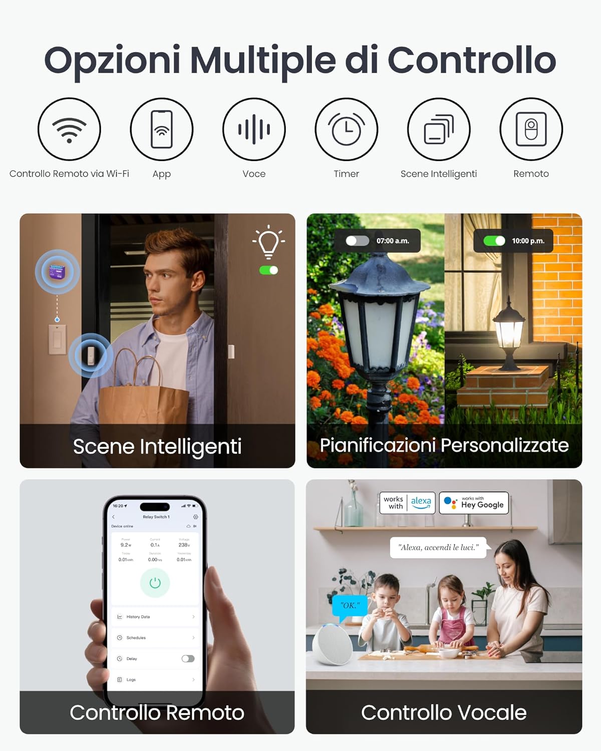 Thumbnail 6 de SwitchBot Smart Relè 1 16A Wi‑Fi e Bluetooth