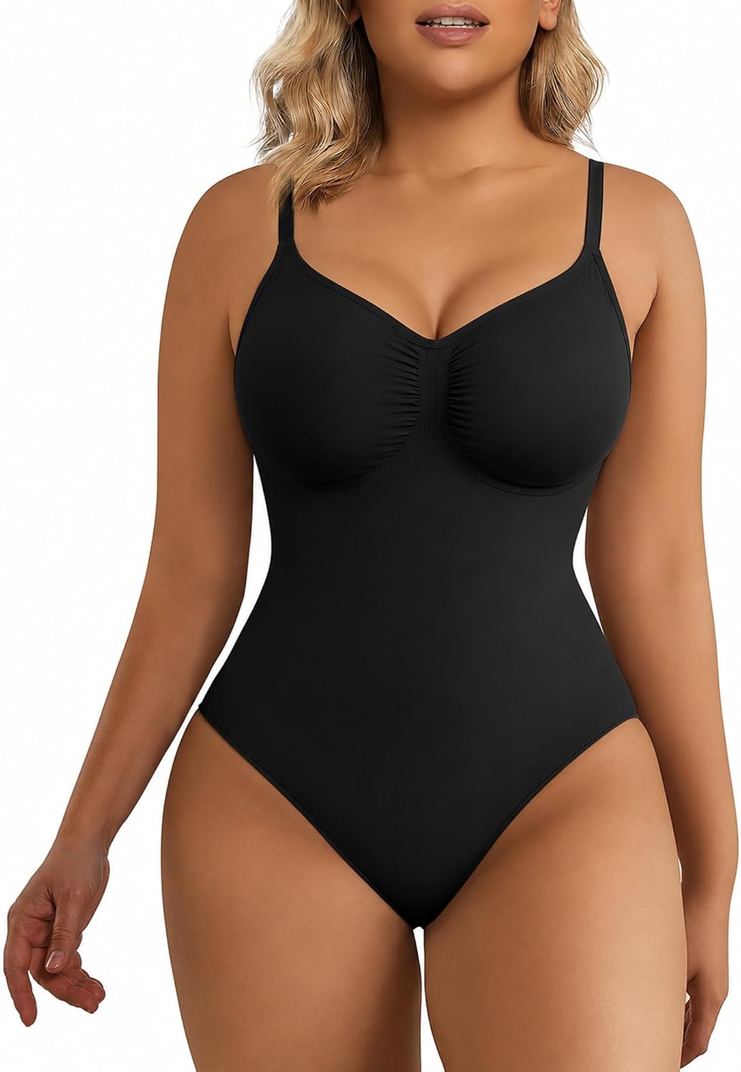 Detalle de SHAPERX Bodysuit Tummy Control Seamless Shaper