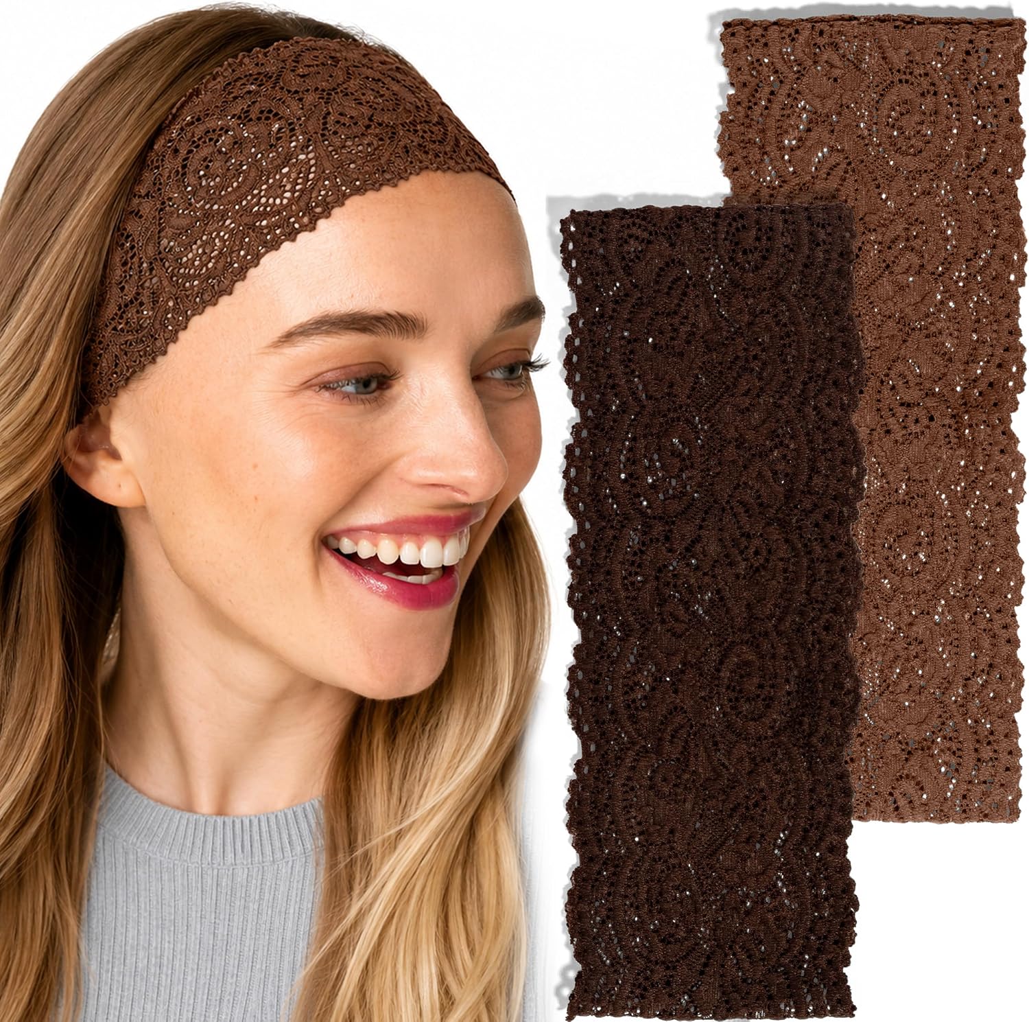 Detalle de Kitsch lace headbands