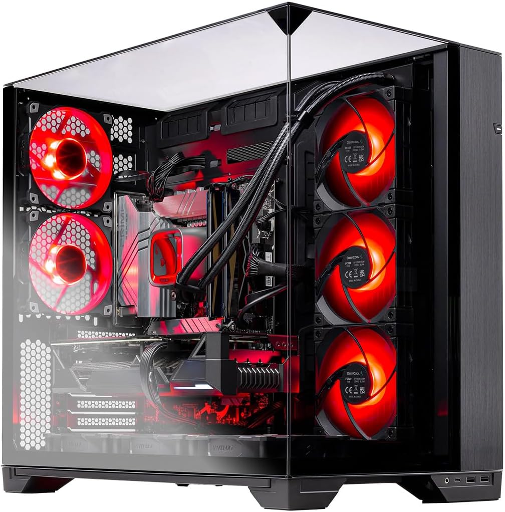 Thumbnail 4 de Skytech Gaming O11 Vision Gaming PC with Ryzen 7 7800X3D, RTX 5060 Ti 16GB, 32GB DDR5, 1TB Gen4 NVMe, 360mm ARGB AIO