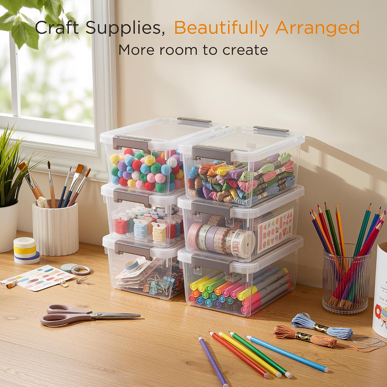 Thumbnail 4 de Citylife 1.3 QT Storage Bins