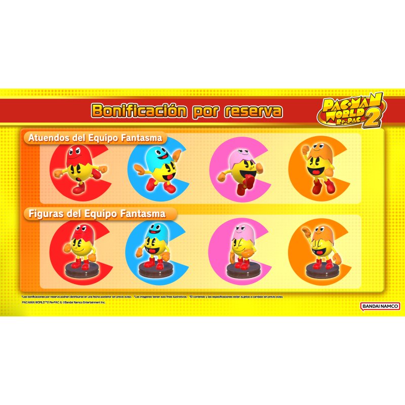 Detalle 2 de Pac-Man World 2 Re-PAC para Nintendo Switch (namco-bandai)