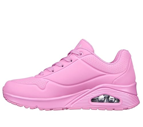 Thumbnail 5 de Skechers Uno Pink Durabuck Mesh para mujer (talla 38 EU) con cierre de velcro