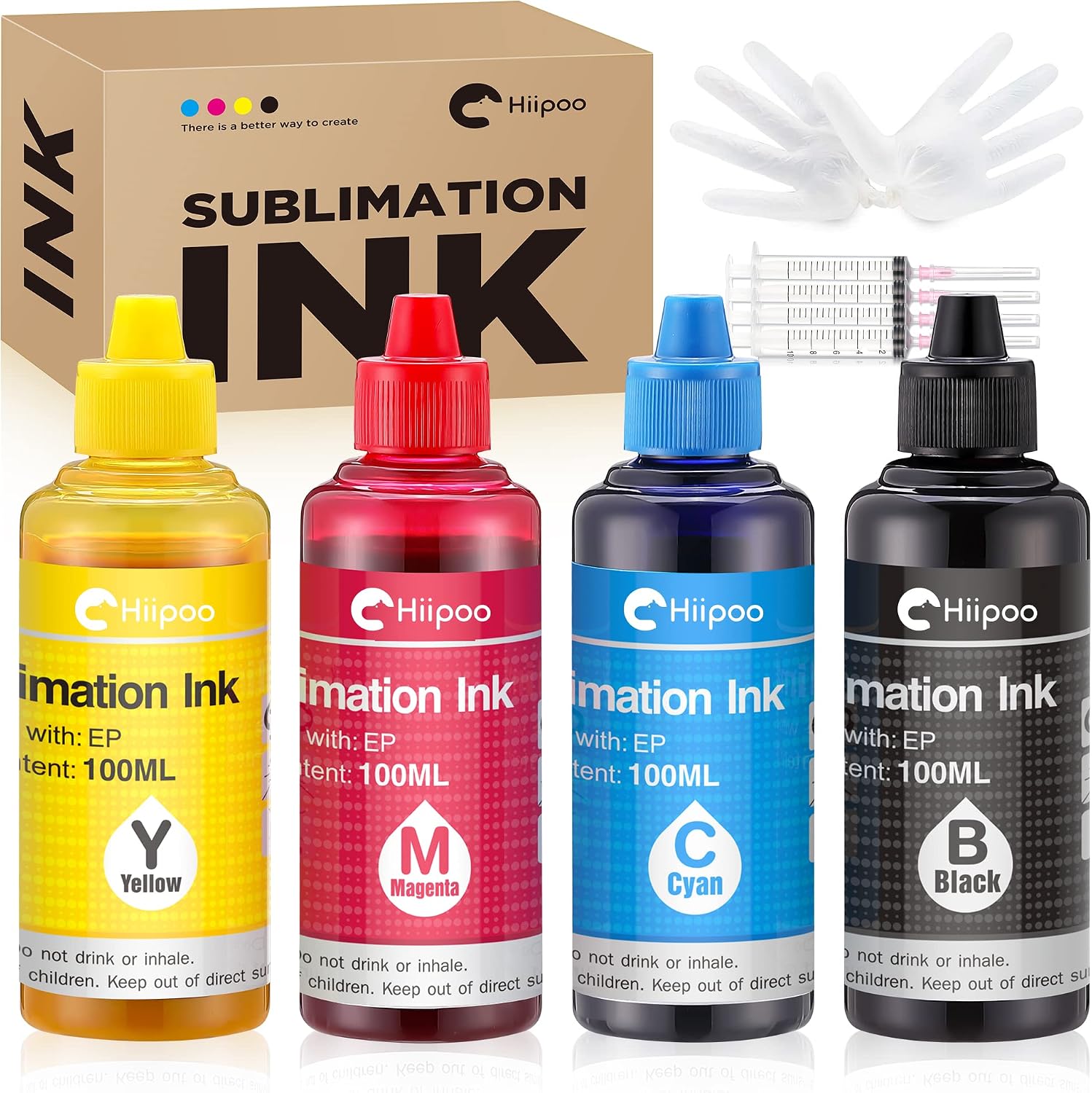 Detalle de Hiipoo Sublimation Ink 400 ml