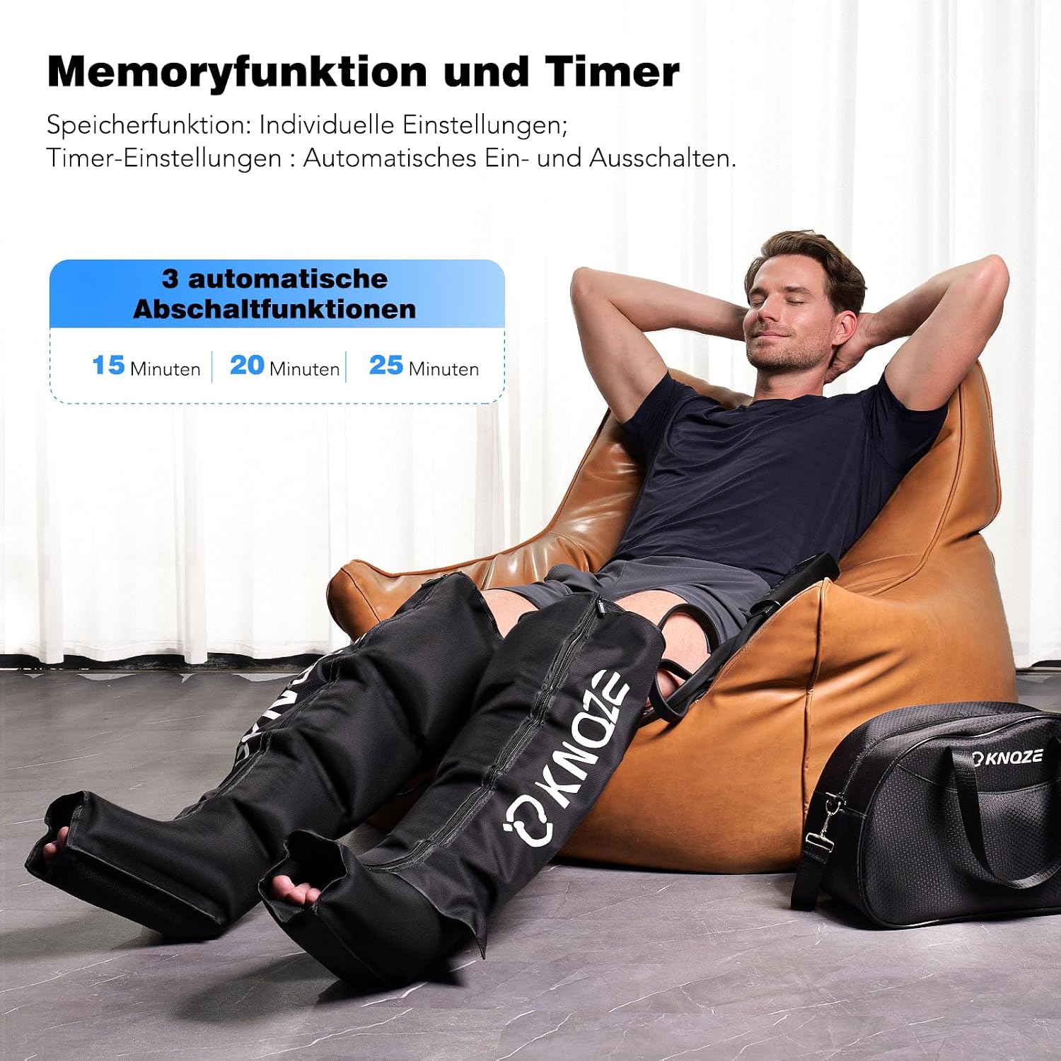 Detalle 2 de Luftkompressions Beinmassagegerät 60–160 mmHg