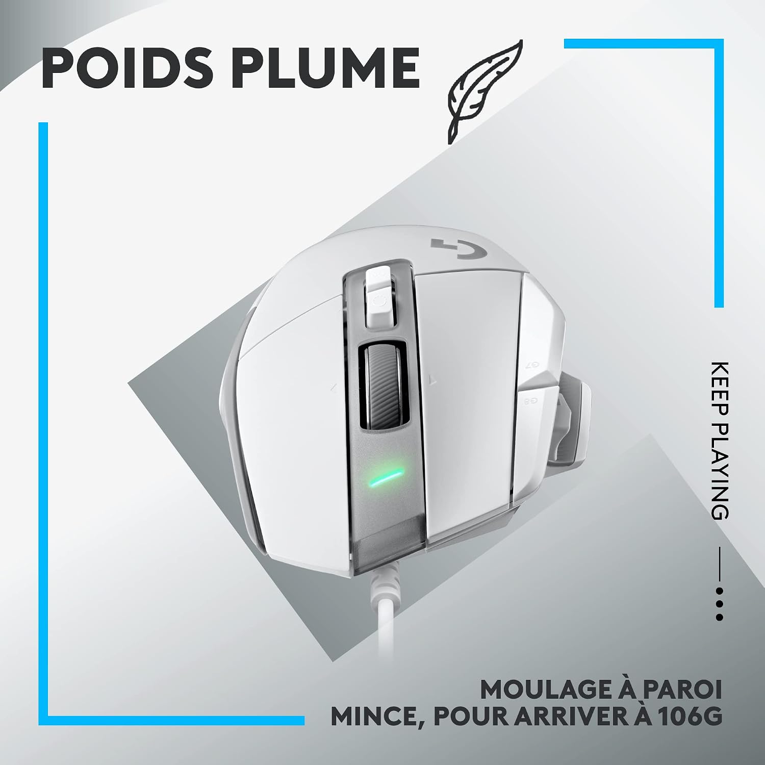 Thumbnail 6 de Logitech G502 X souris gaming filaire HERO 25K