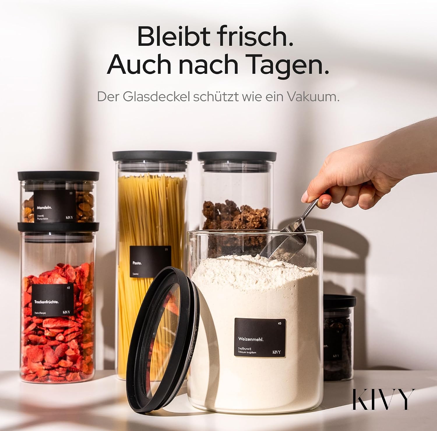 Thumbnail 6 de KIVY Vorratsgläser 3x 1200ml 🥫