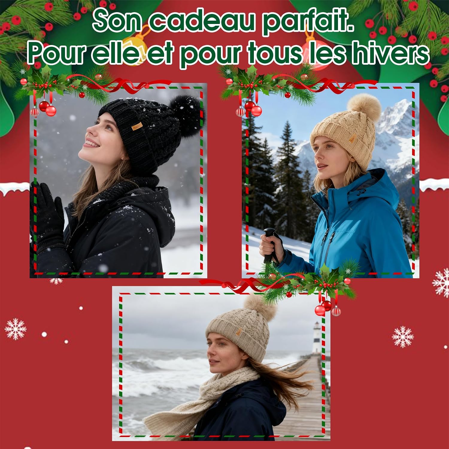 Thumbnail 5 de Donfri Bonnet d'hiver 53,9–59,9 cm 👒