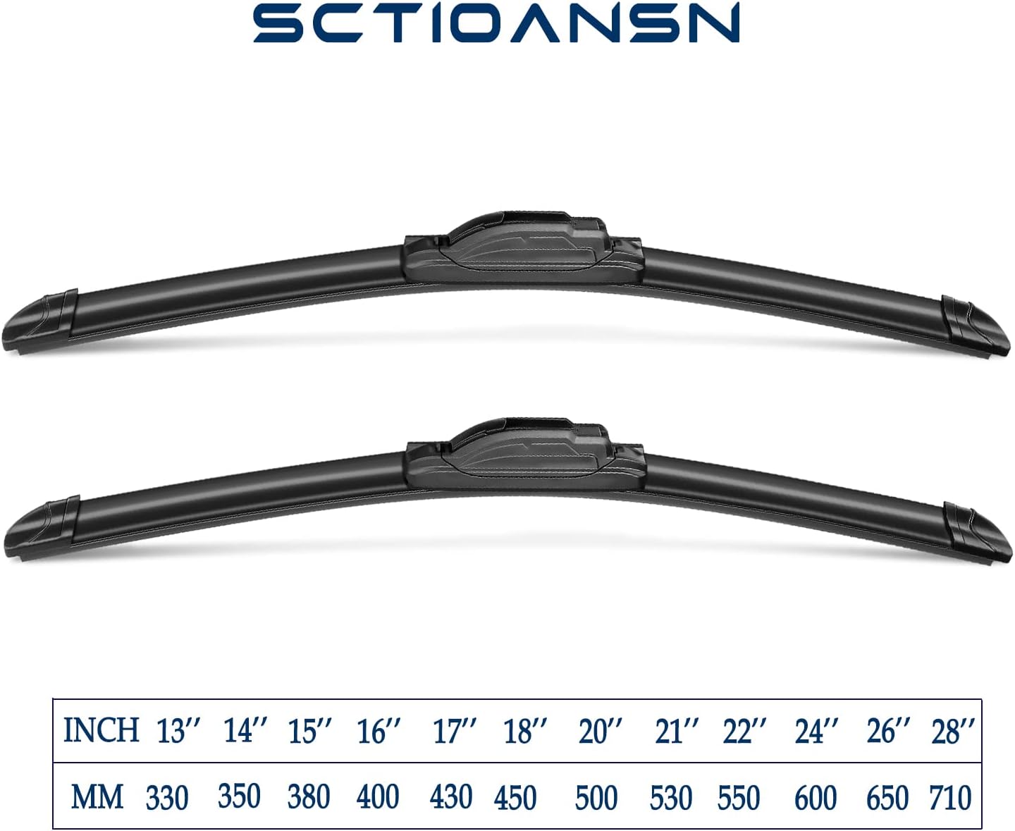 Detalle de sctioansn Windshield Wipers 26"