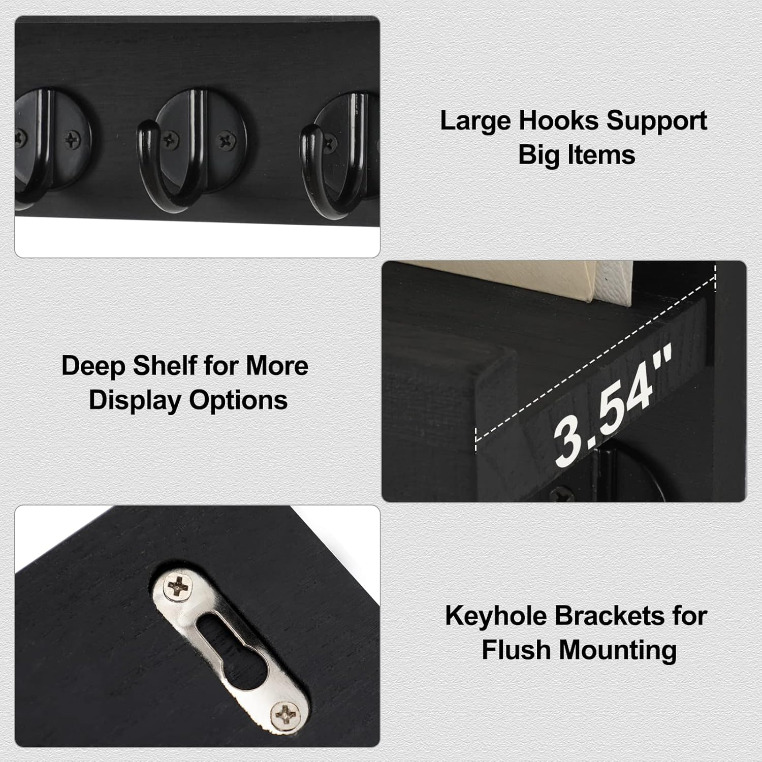 Detalle de Lwenki Key Holder 9.8"W 🏠