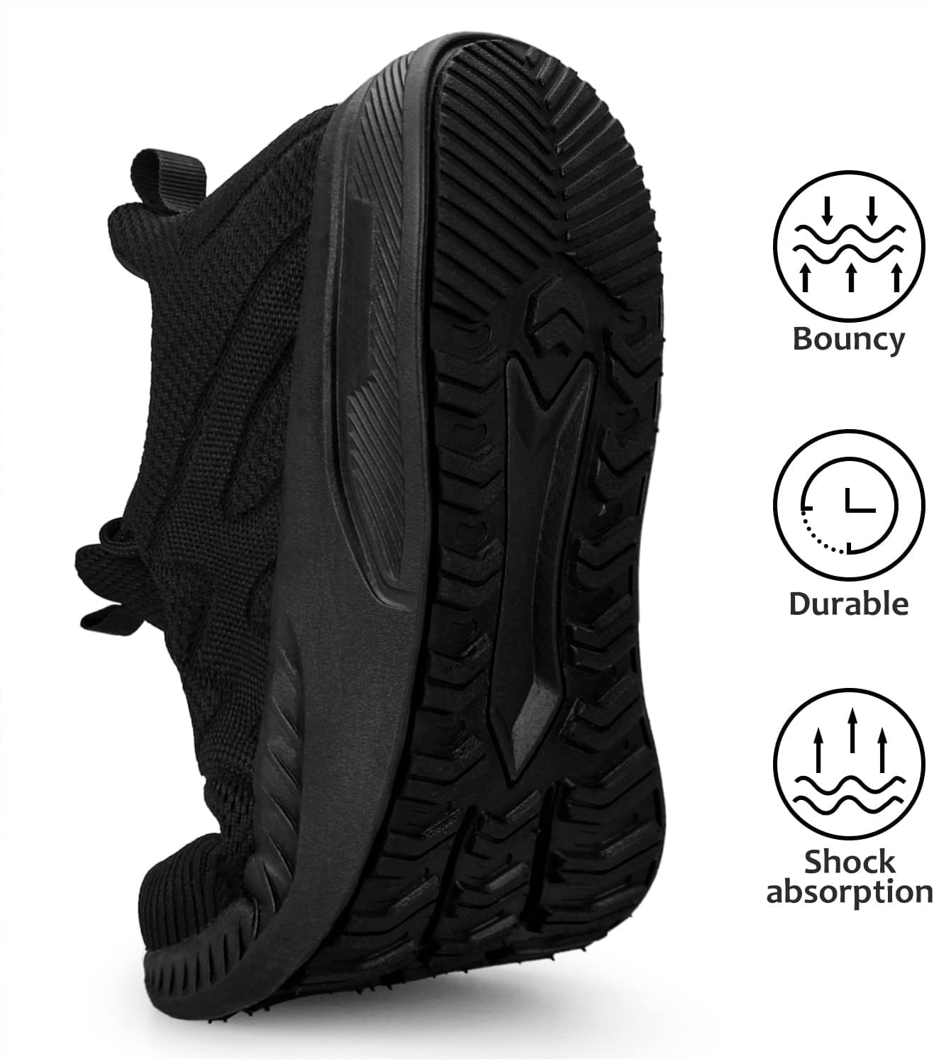 Thumbnail 4 de Feethit Womens Running Shoes Lightweight Slip‑On Sneakers