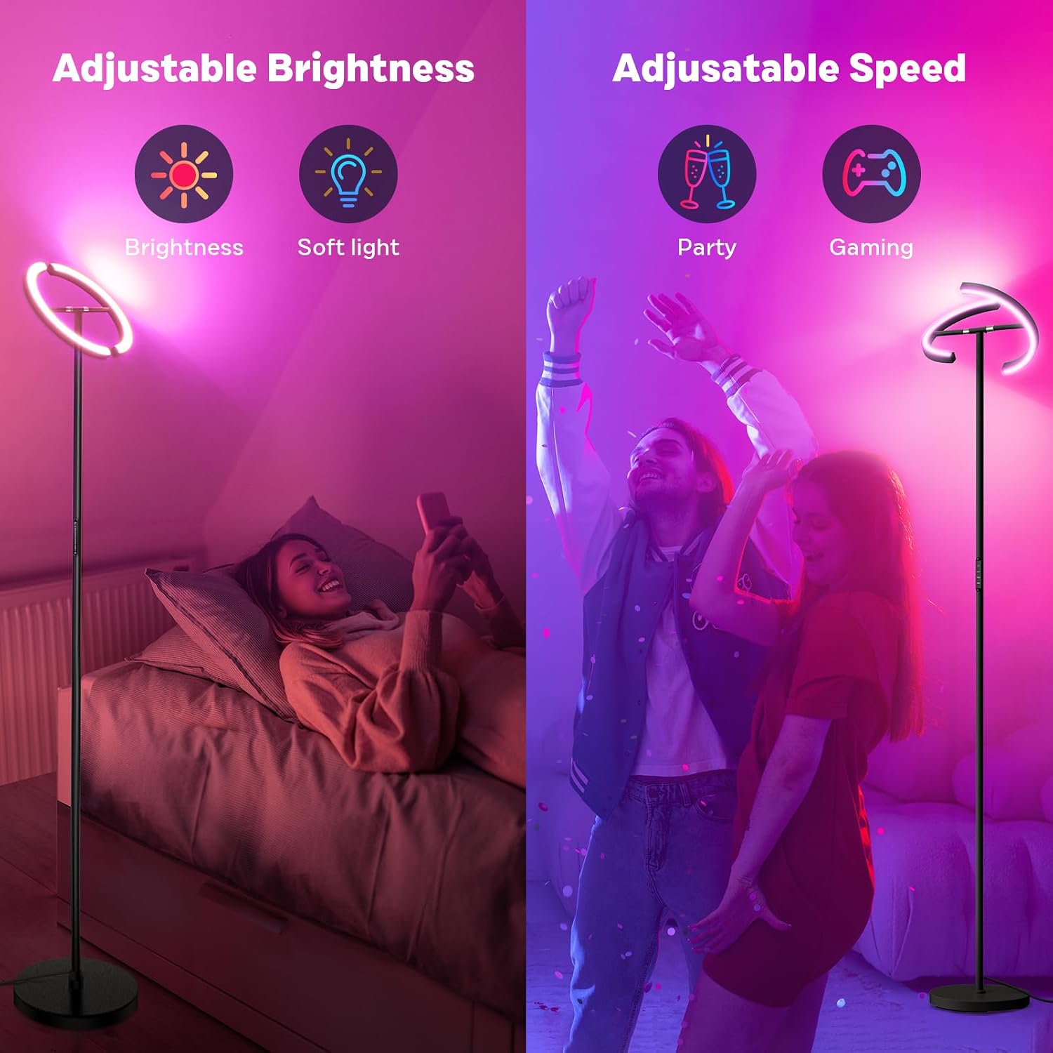 Thumbnail 6 de SIBRILLE RGB Floor Lamp with Remote Control