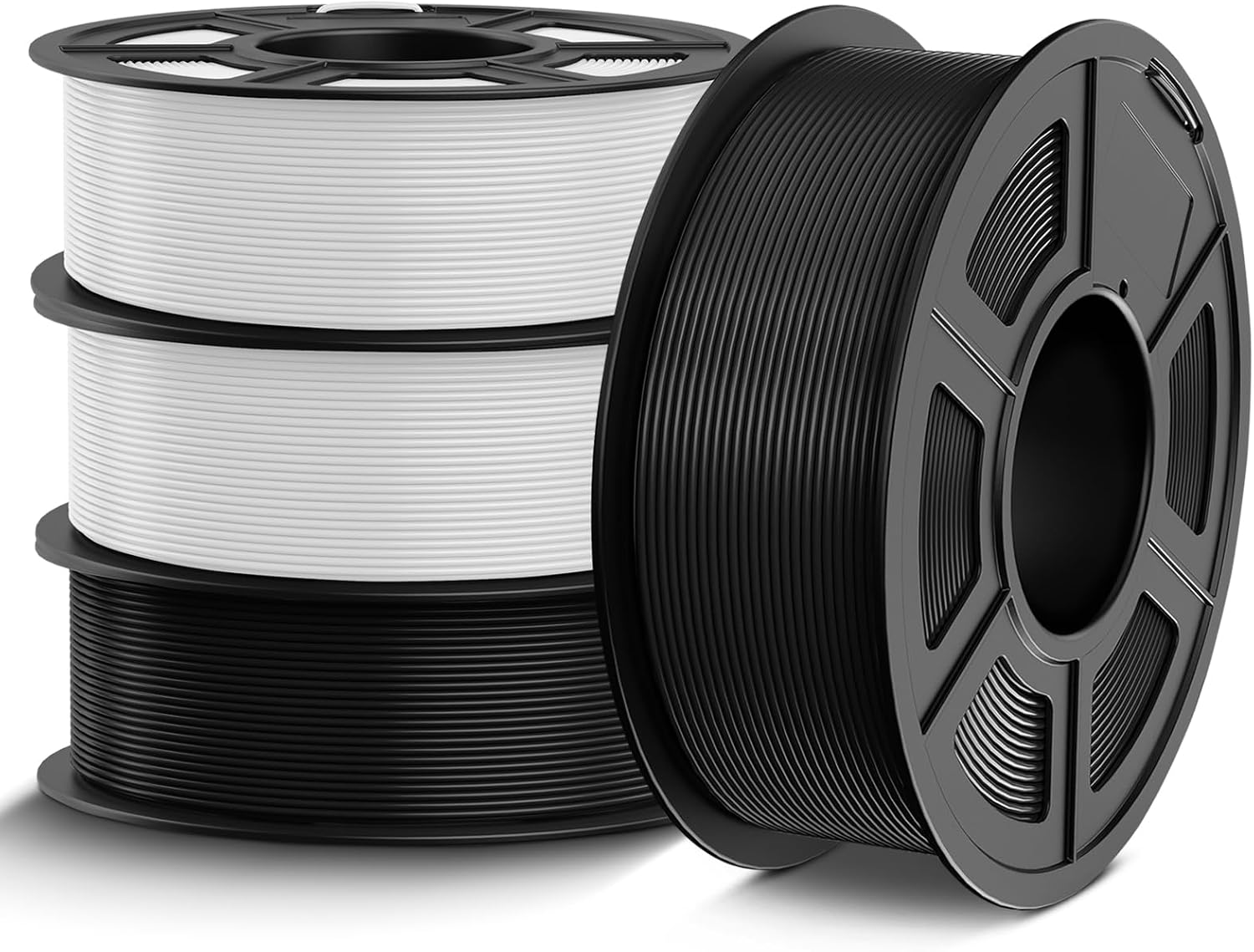 Detalle de TECBEARS PETG Filament 1.75mm Bundle (4KG, 4 Spools) — tough, easy-to-print PETG for durable everyday parts