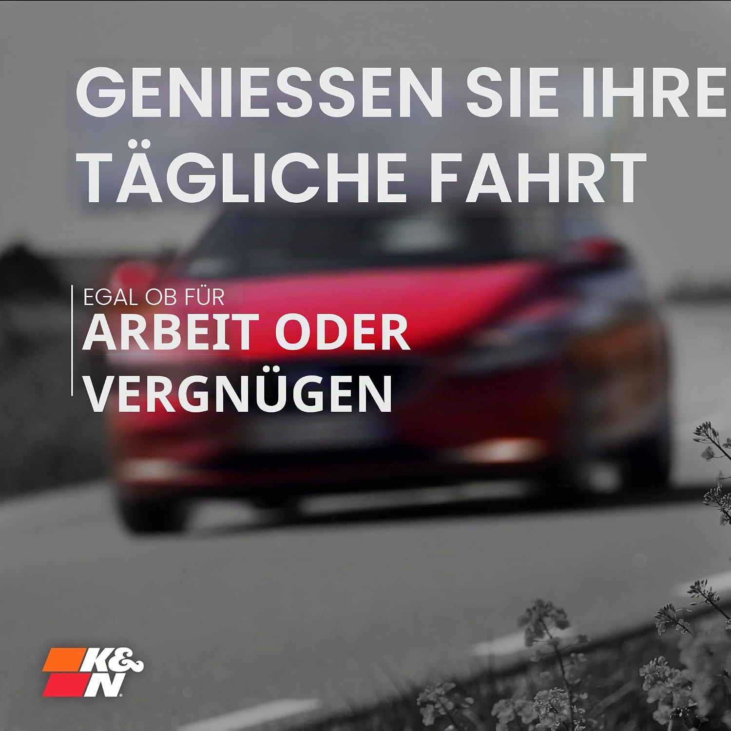 Detalle de K&N 33-2300 Hochleistungs-Motorluftfilter – abwaschbar, langlebig, für GT86/BRZ/FR-S (2005–2019)