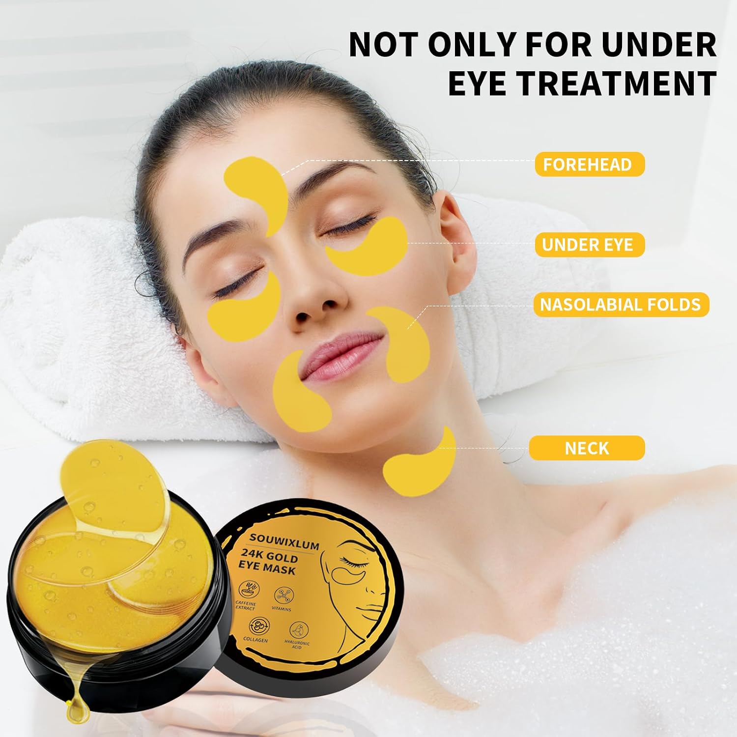 Detalle 2 de Under Eye Patches 70pcs for Puffiness