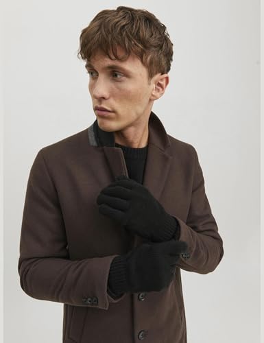 Detalle 1 de JACK & JONES Gloves One Size guantes negros