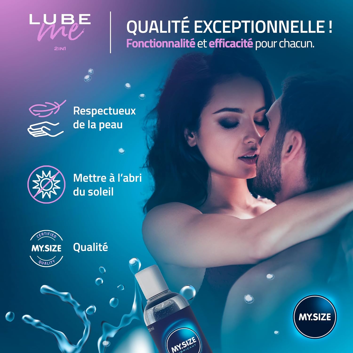 Thumbnail 4 de MY.SIZE Lube Me Premium lubrifiant 250 ml