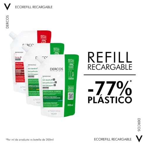 Thumbnail 7 de Vichy Dercos Energy+ Champú estimulante anti-caída con Aminexil – 500 ml (envase sostenible)