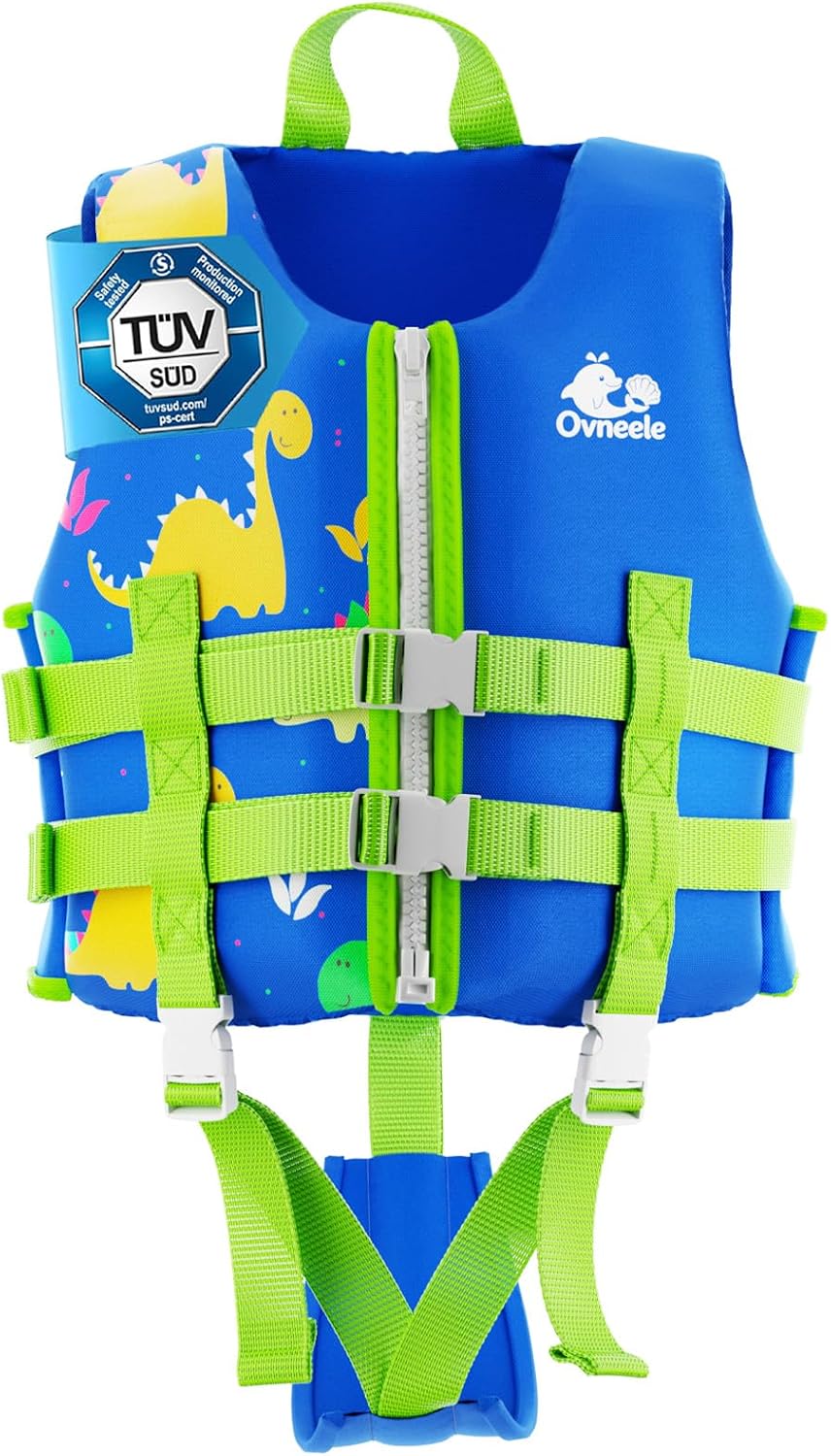 Detalle de Oveneеле Y-LF002 zwemvest voor kinderen, neopreen, blauw, maat L