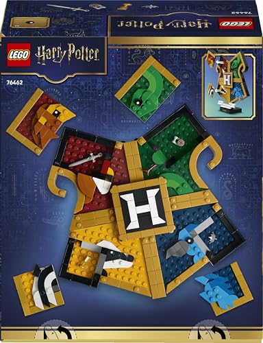 Thumbnail 10 de LEGO Harry Potter Escudo de Casa de Hogwarts 76462 – Maqueta 3D y Decoración para la Habitación