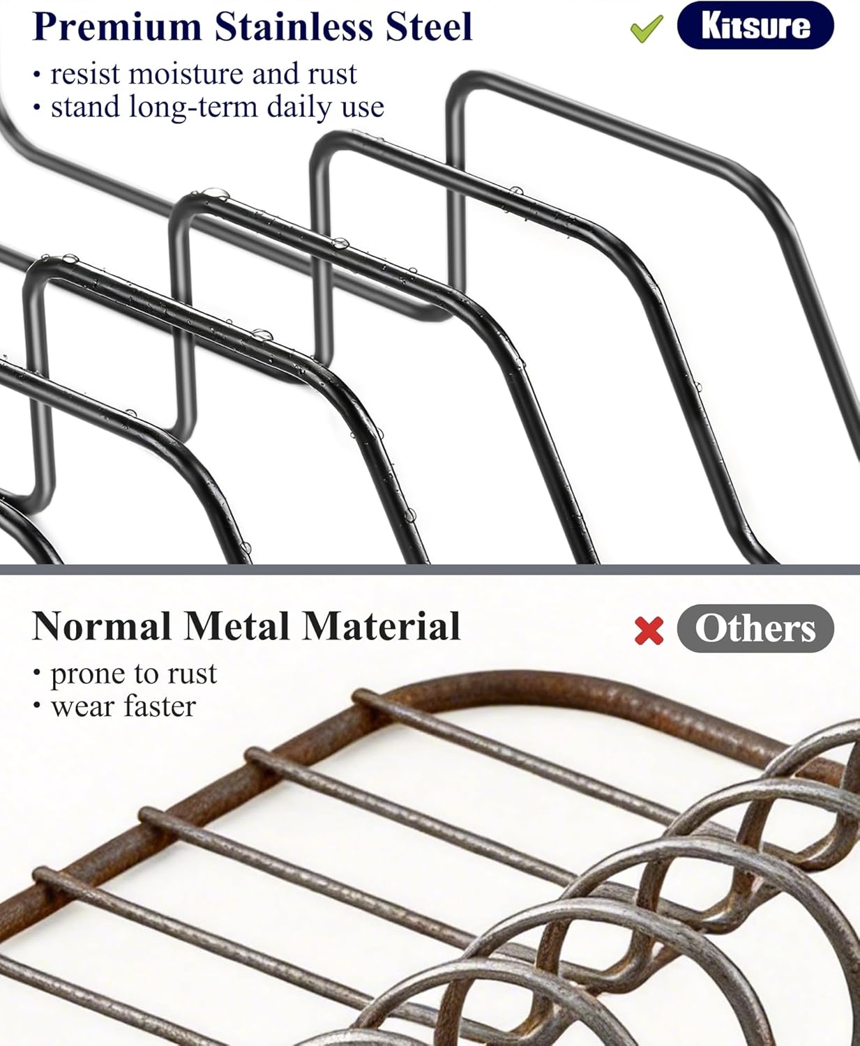 Thumbnail 5 de Kitsure Large Dish Drying Rack Extendable
