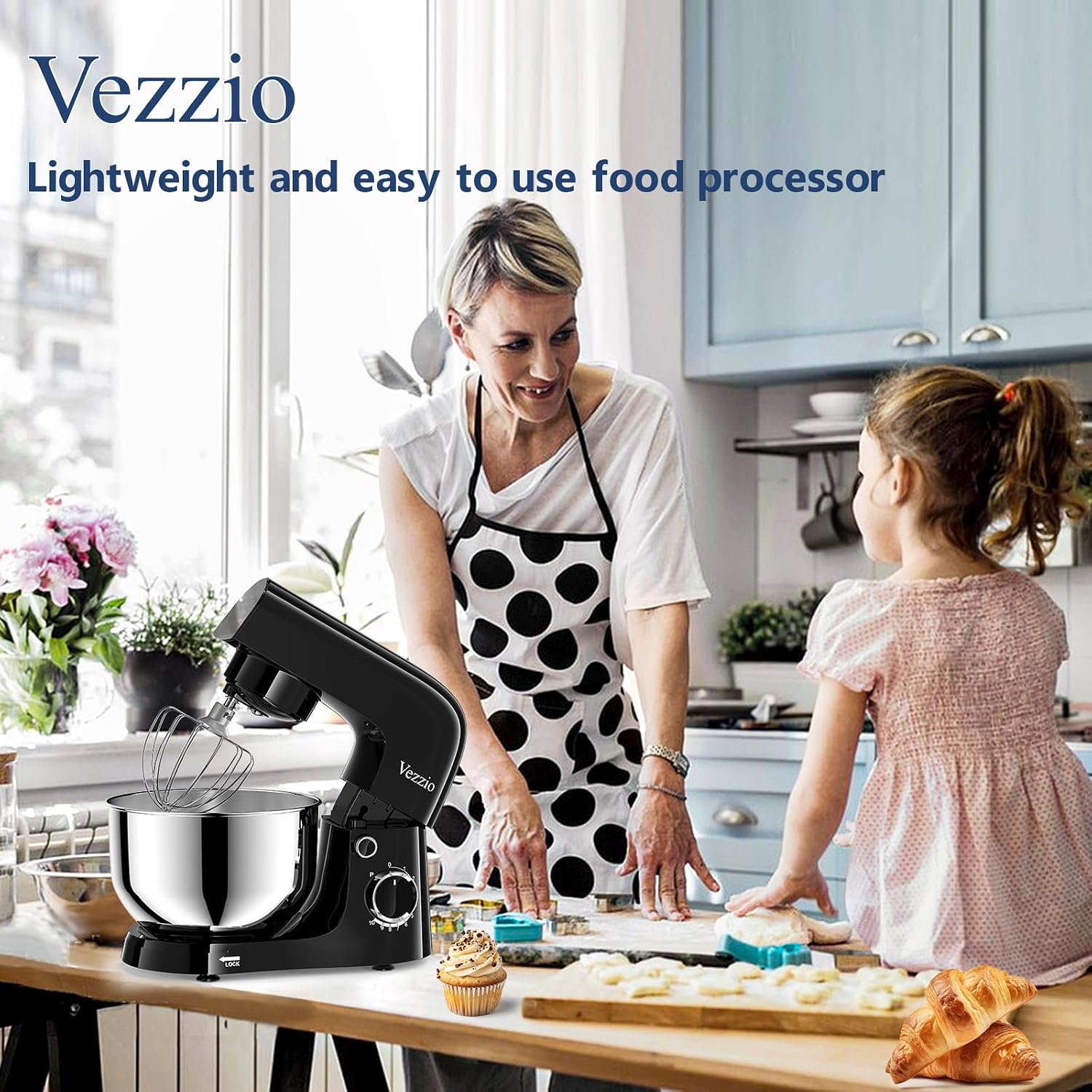 Detalle 2 de Vezzio Stand Mixer 1500W 10 speed 4.5L