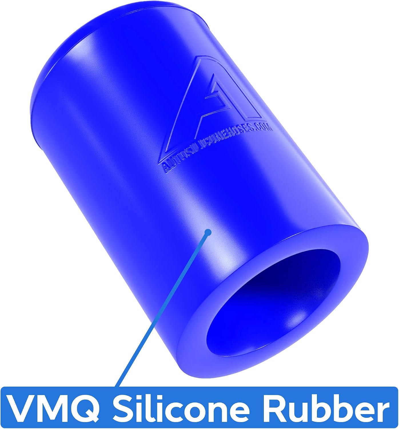 Detalle 1 de 30mm Blue Silicone Blanking Cap