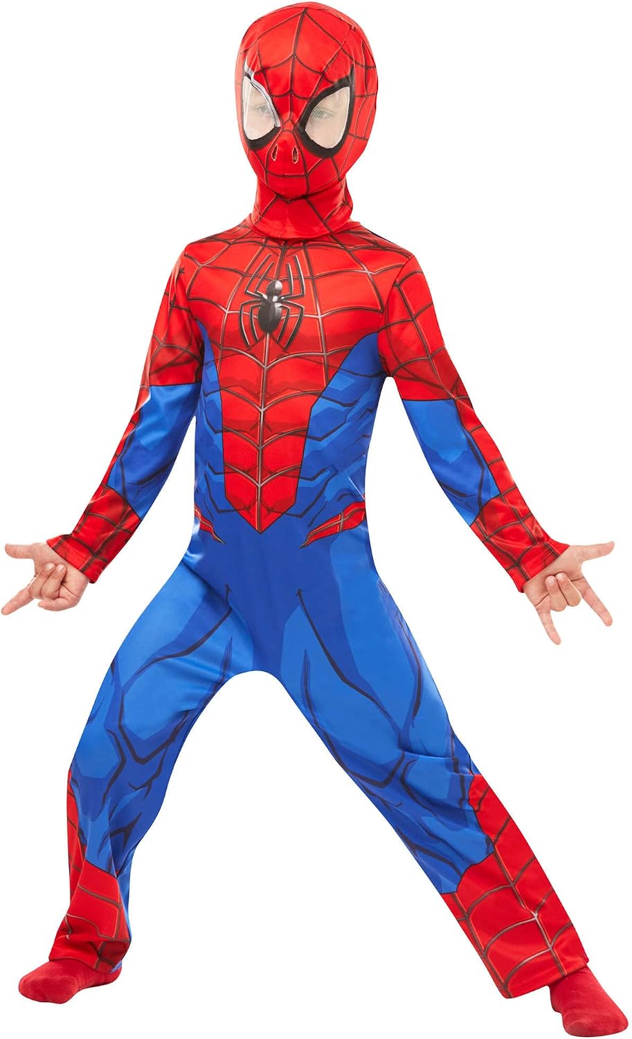 Detalle 2 de Rubie’s 640840s Spiderman Kostüm 104 cm