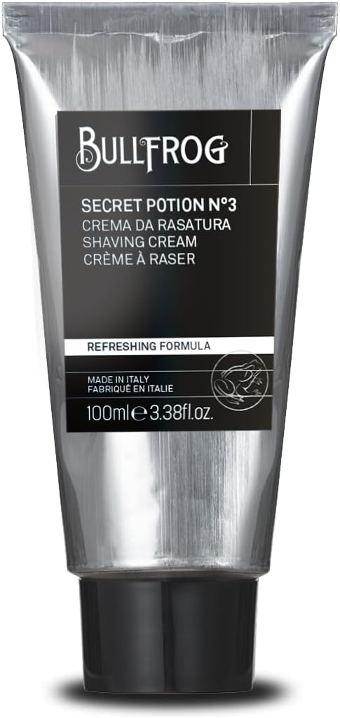 Thumbnail 5 de Bullfrog Crema da Rasatura Secret Potion N.2 Comfort – 250 ml, barba ammorbita e pelle fresca con note speziate e ambrate