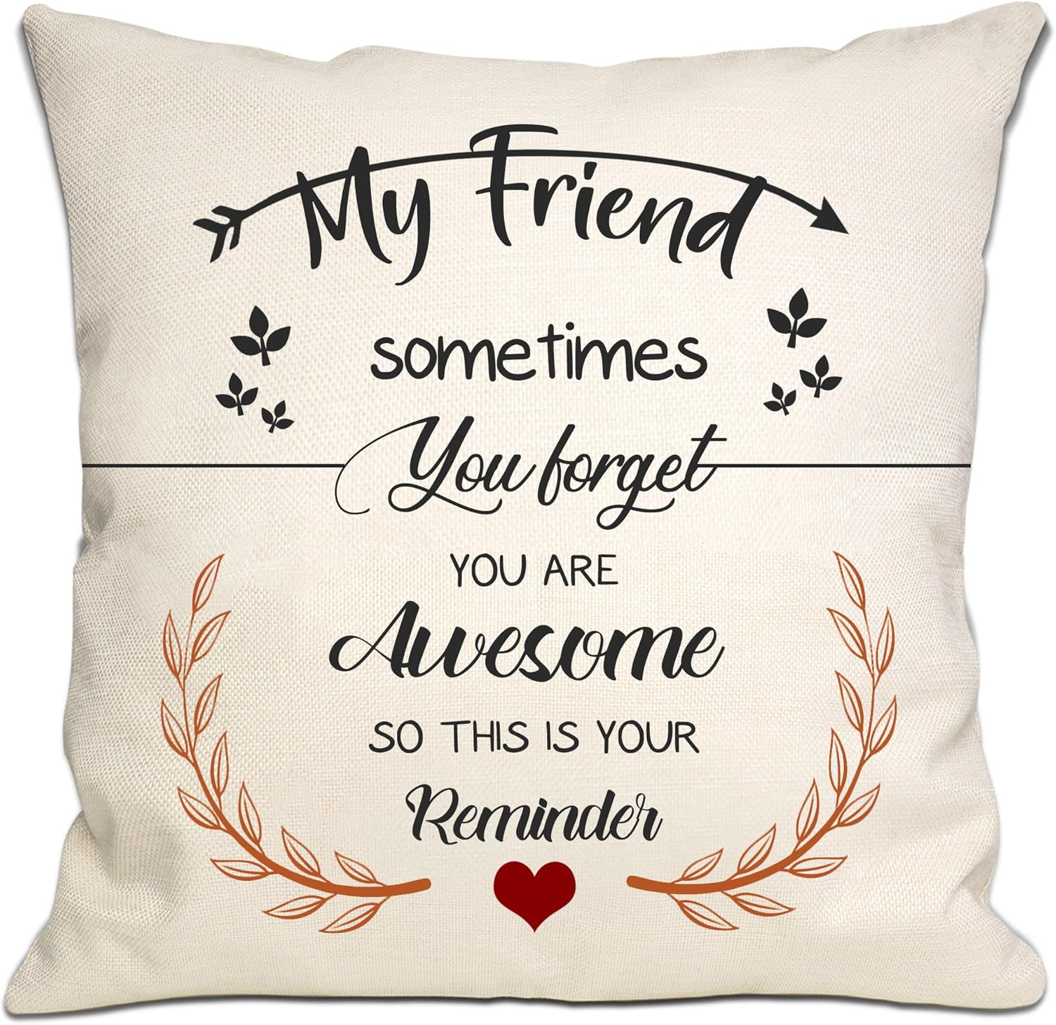 Thumbnail 4 de Braver Than You Believe Loved More Than You Know Cushion Cover – Inspirational Gift for Daughter